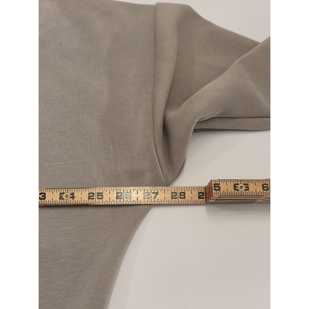 Mavi Luxe Touch Tencel Sweatshirt Women's M Taupe Crewneck Pullover Soft Stretch - Picture 5 of 8